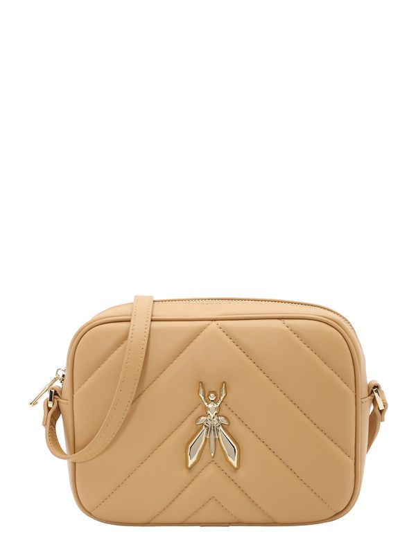 PATRIZIA PEPE PATRIZIA PEPE Чанта с презрамки  бежово / злато