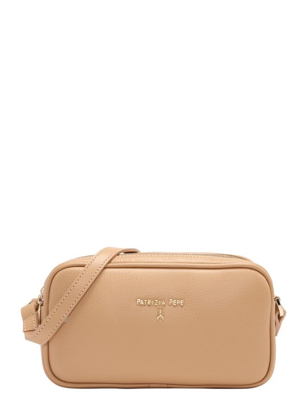 PATRIZIA PEPE PATRIZIA PEPE Чанта с презрамки  цвят "пясък" / злато