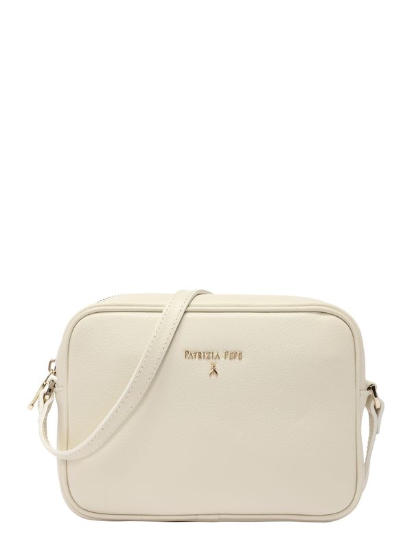 PATRIZIA PEPE PATRIZIA PEPE Чанта с презрамки 'Fly'  злато / мръсно бяло