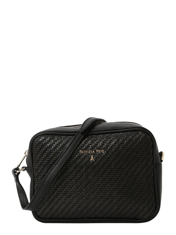 PATRIZIA PEPE PATRIZIA PEPE Чанта с презрамки  злато / черно
