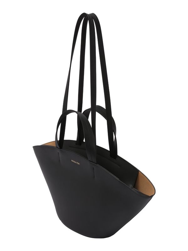 PATRIZIA PEPE PATRIZIA PEPE "Чанта тип ""Shopper"""  злато / черно