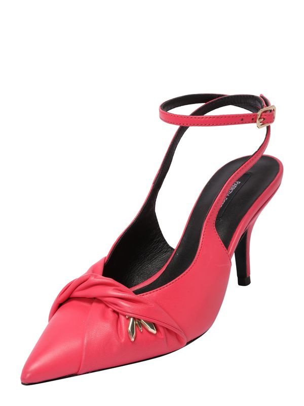 PATRIZIA PEPE PATRIZIA PEPE Дамски обувки на ток с отворена пета  злато / малина