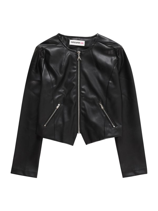 PATRIZIA PEPE PATRIZIA PEPE Преходно яке 'GIUBBOTTO'  черно