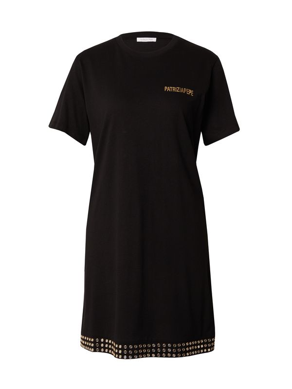 PATRIZIA PEPE PATRIZIA PEPE Рокля  злато / черно