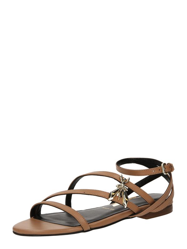 PATRIZIA PEPE PATRIZIA PEPE Сандали с каишка  цвят "пясък"