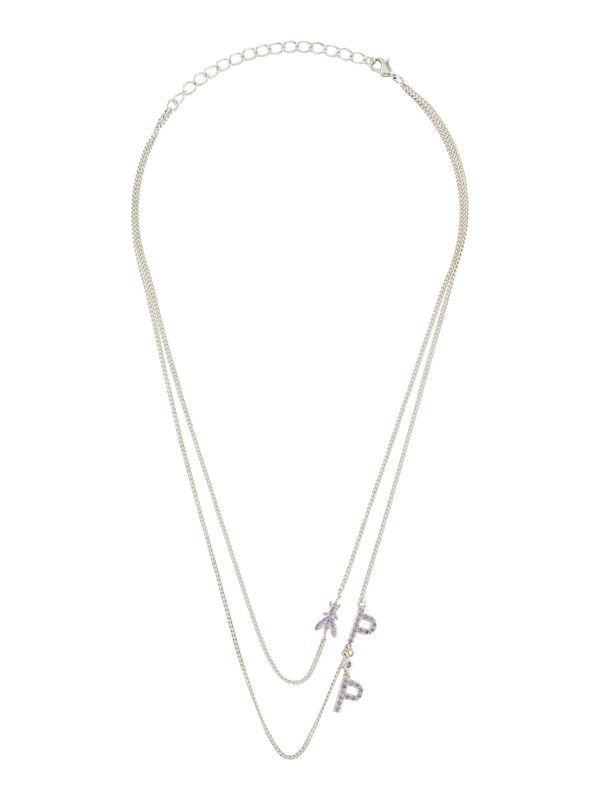 PATRIZIA PEPE PATRIZIA PEPE Верижка  лилав / сребърно