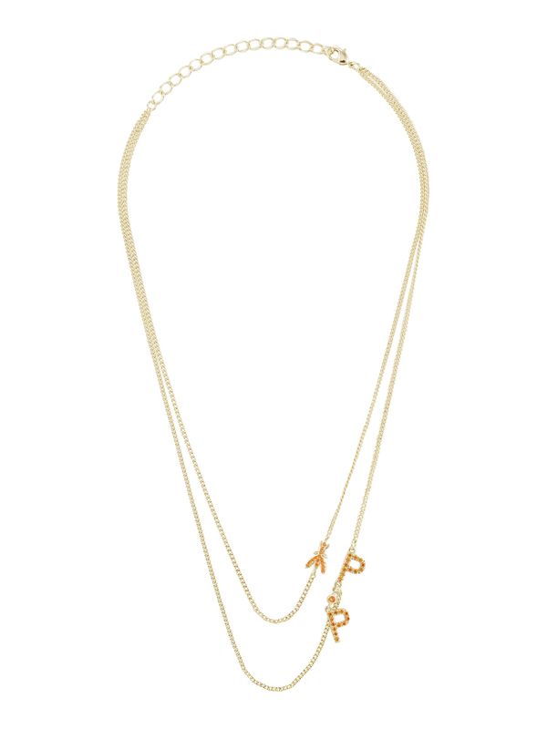 PATRIZIA PEPE PATRIZIA PEPE Верижка  злато / оранжево