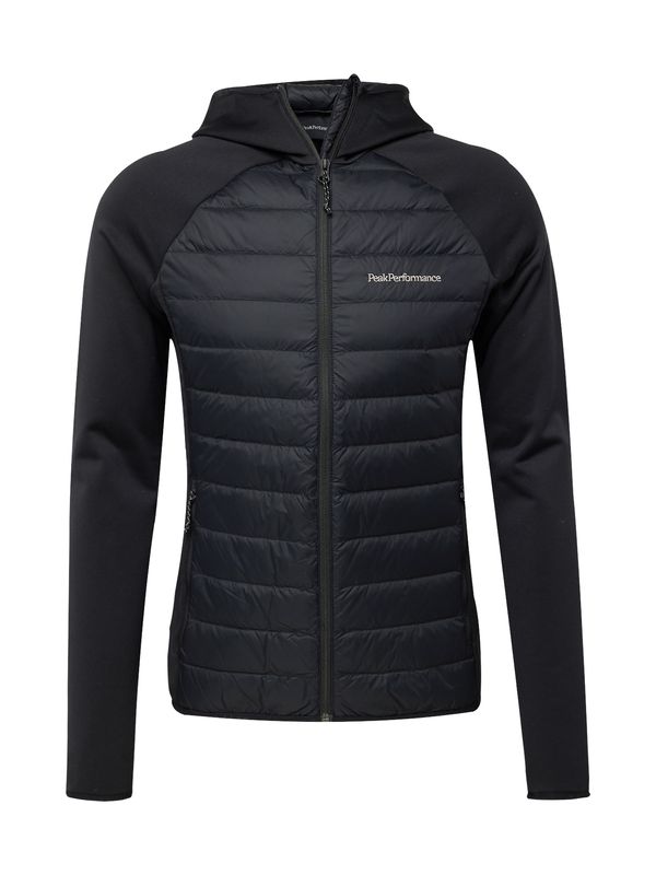 PEAK PERFORMANCE PEAK PERFORMANCE Яке Outdoor  черно / бяло