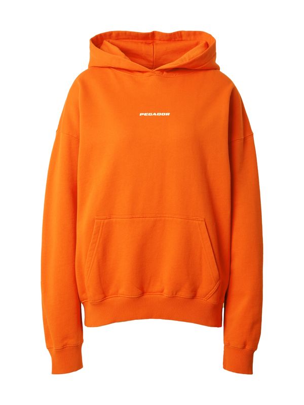Pegador Pegador Суичър  оранжево / мръсно бяло