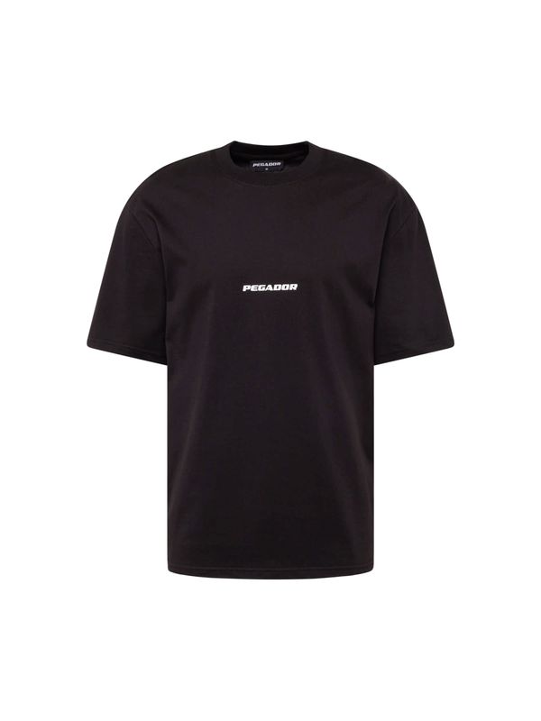 Pegador Pegador Тениска 'Colne'  черно / бяло