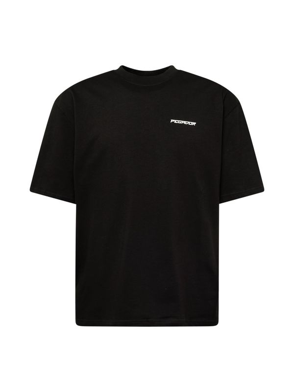 Pegador Pegador Тениска 'DEVON '  черно / бяло