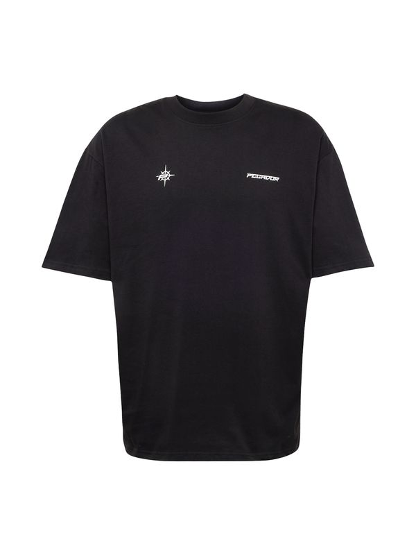 Pegador Pegador Тениска 'GIEN'  небесносиньо / черно / бяло