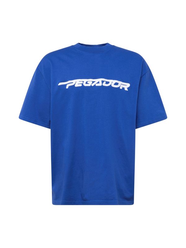 Pegador Pegador Тениска 'MANOR'  синьо / бяло