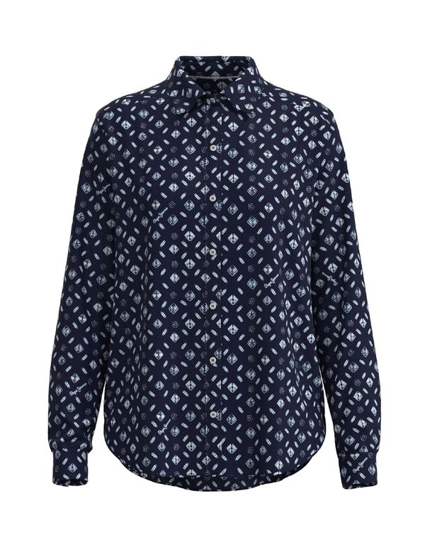 Pepe Jeans Pepe Jeans Блуза 'ERIN'  тъмносиньо / бяло