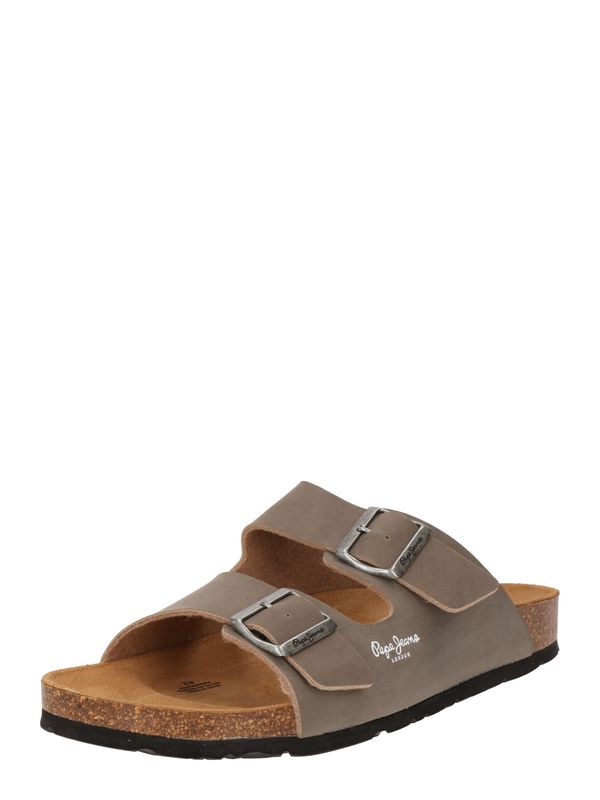 Pepe Jeans Pepe Jeans Чехли  кафяво / бяло