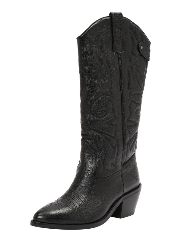 Pepe Jeans Pepe Jeans Каубойски ботуши 'APRIL BASS'  черно