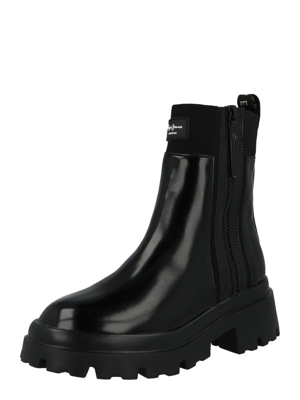 Pepe Jeans Pepe Jeans Къси ботуши 'LOL'  черно