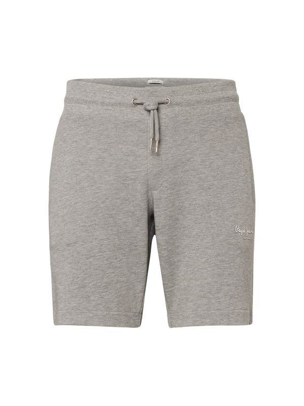 Pepe Jeans Pepe Jeans Панталон 'EDWARD'  сив меланж / бяло