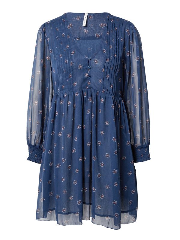 Pepe Jeans Pepe Jeans Рокля 'BORIS'  морскосиньо / кафяво / бяло