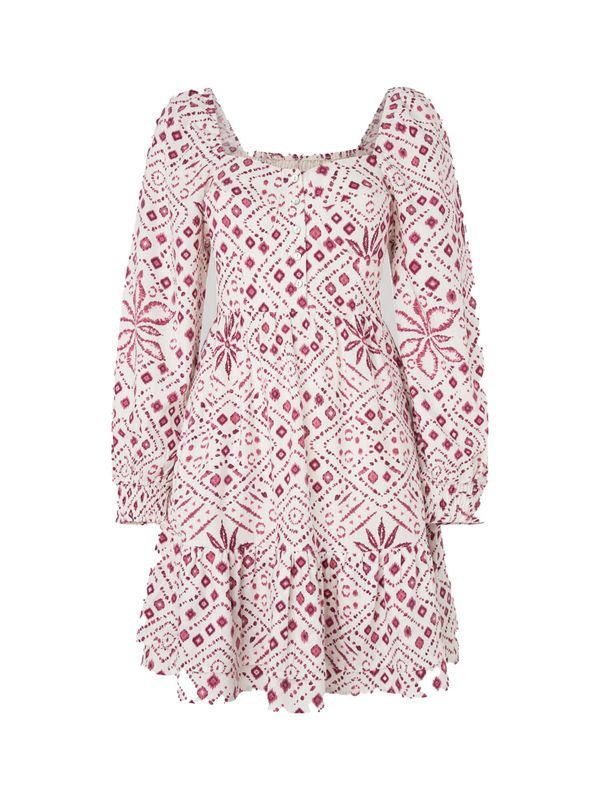 Pepe Jeans Pepe Jeans Рокля 'Doxa'  боровинка / бяло