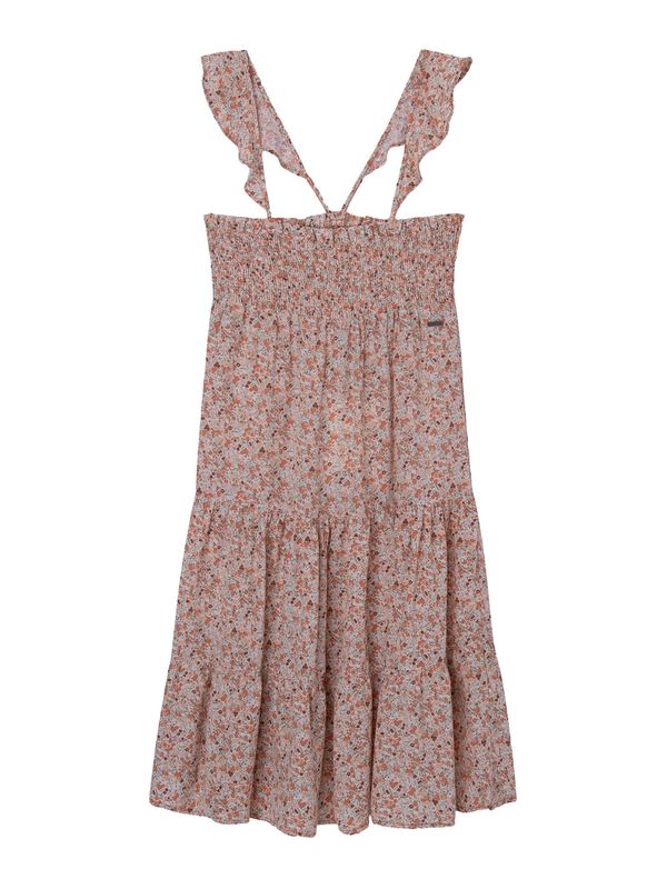 Pepe Jeans Pepe Jeans Рокля 'HANNON'  светлосиво / розе / пепел от рози / бордо