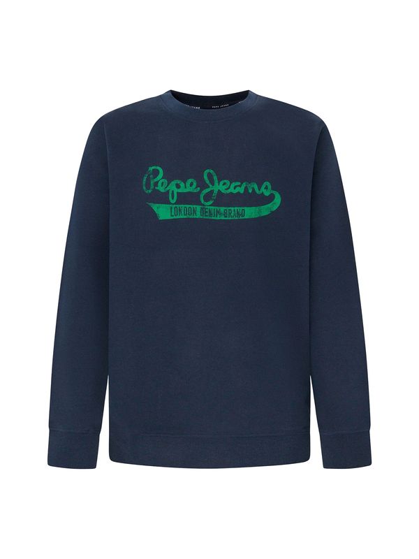 Pepe Jeans Pepe Jeans Суичър 'ROI'  морскосиньо / зелено