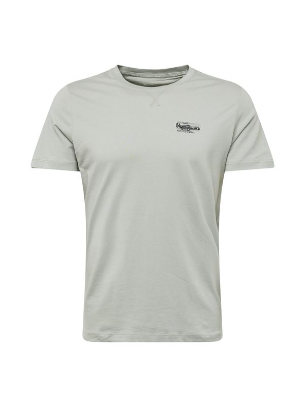 Pepe Jeans Pepe Jeans Тениска 'CHASE'  пастелно зелено / черно