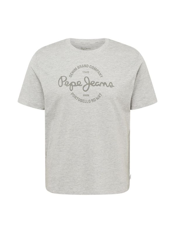 Pepe Jeans Pepe Jeans Тениска 'CRAIGTON'  сиво / тъмносиво