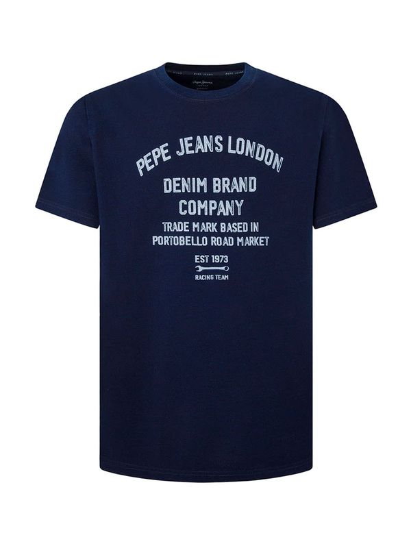 Pepe Jeans Pepe Jeans Тениска 'CURTIS'  морскосиньо / светлосиньо