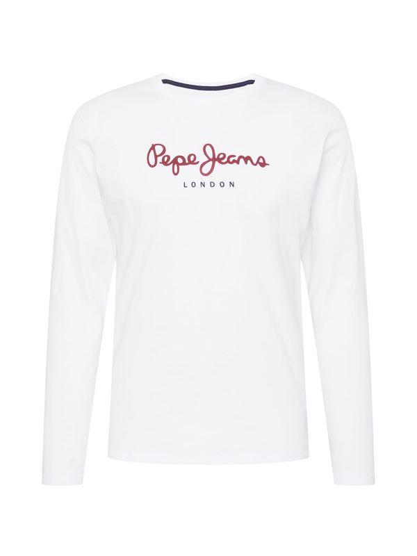 Pepe Jeans Pepe Jeans Тениска 'EGGO'  нейви синьо / рубинено червено / бяло