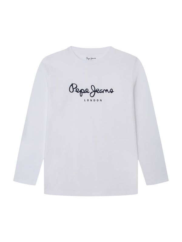 Pepe Jeans Pepe Jeans Тениска 'HERMAN'  кобалтово синьо / бяло