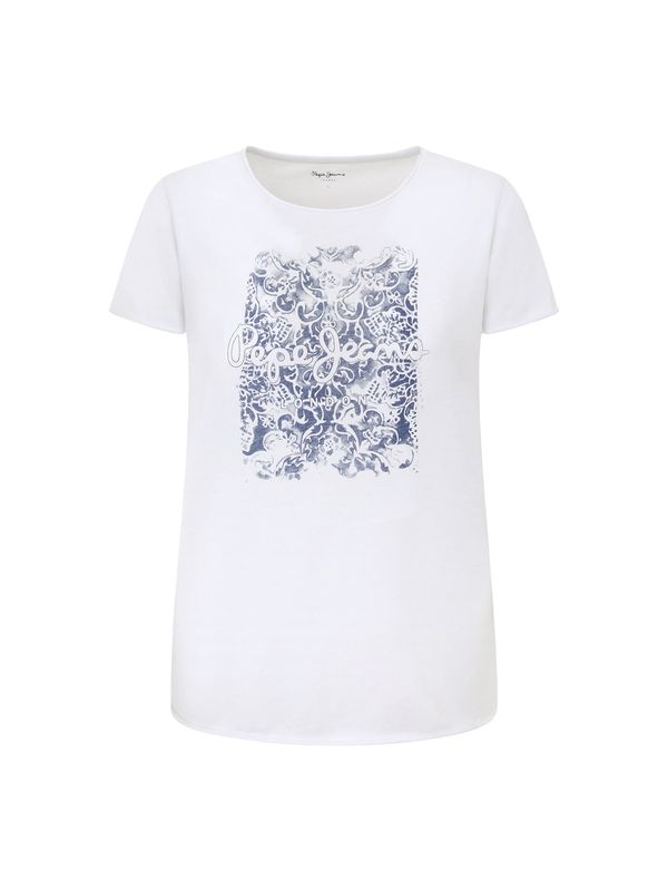 Pepe Jeans Pepe Jeans Тениска 'JURY'  нейви синьо / бяло