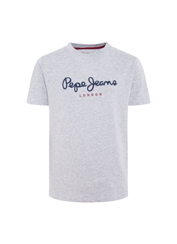 Pepe Jeans Pepe Jeans Тениска  сив меланж / черно