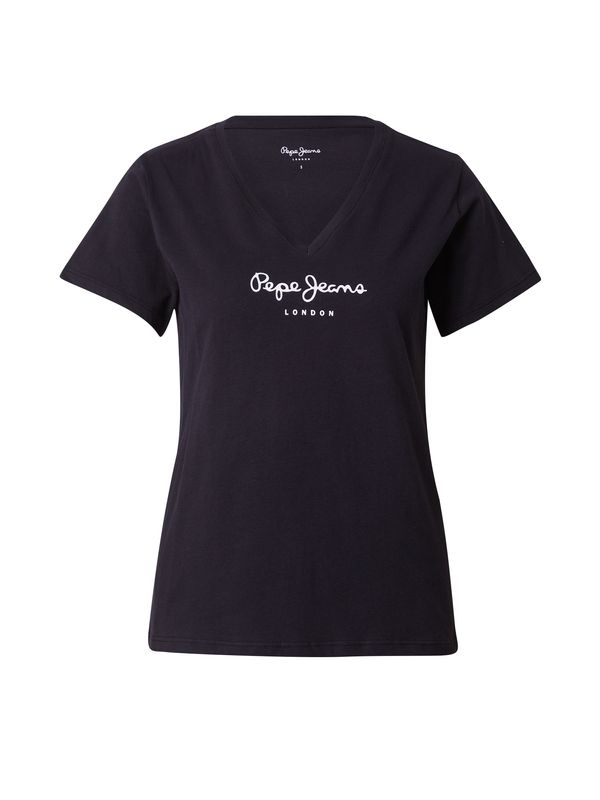 Pepe Jeans Pepe Jeans Тениска 'WENDYS'  винено червено / черно