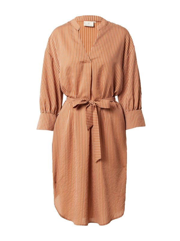 Peppercorn Peppercorn Рокля тип риза 'Faline Sabia'  карамел / бяло