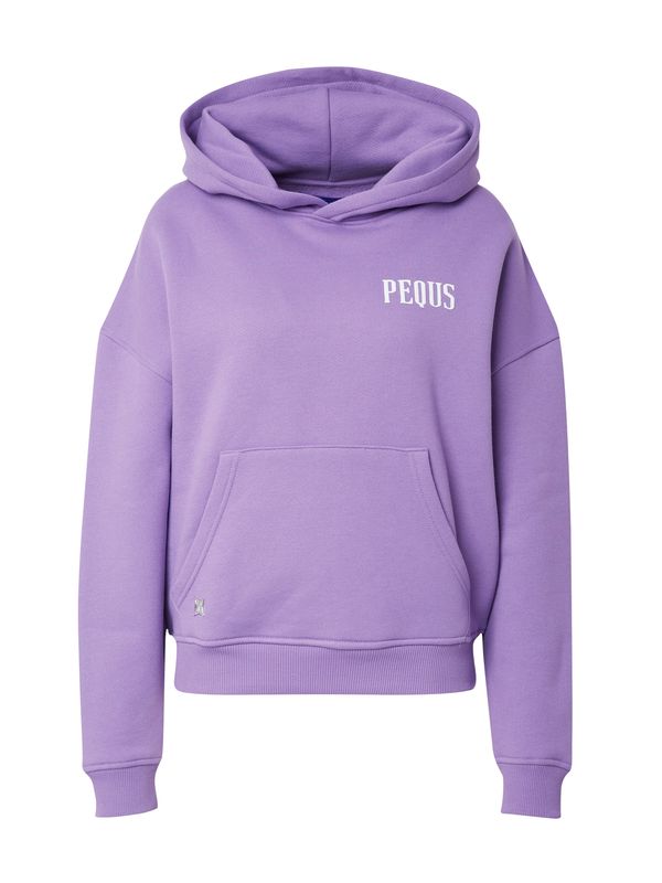 Pequs Pequs Суичър  лавандула / бяло