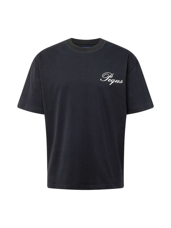 Pequs Pequs Тениска  черно / бяло