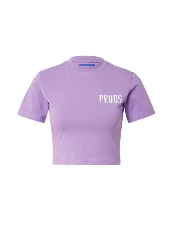 Pequs Pequs Тениска  лавандула / бяло