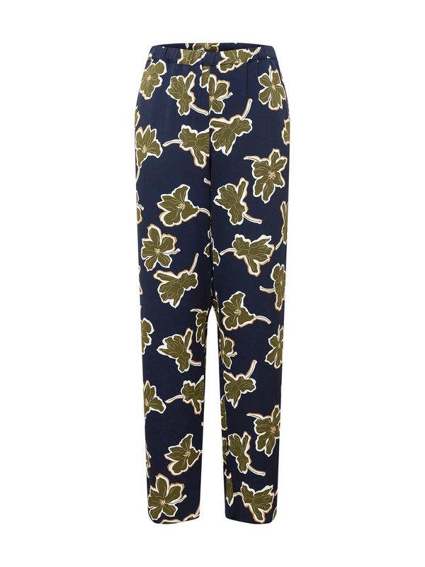 Persona by Marina Rinaldi Persona by Marina Rinaldi Панталон 'RAUL'  тъмносиньо / светлокафяво / зелено / бяло