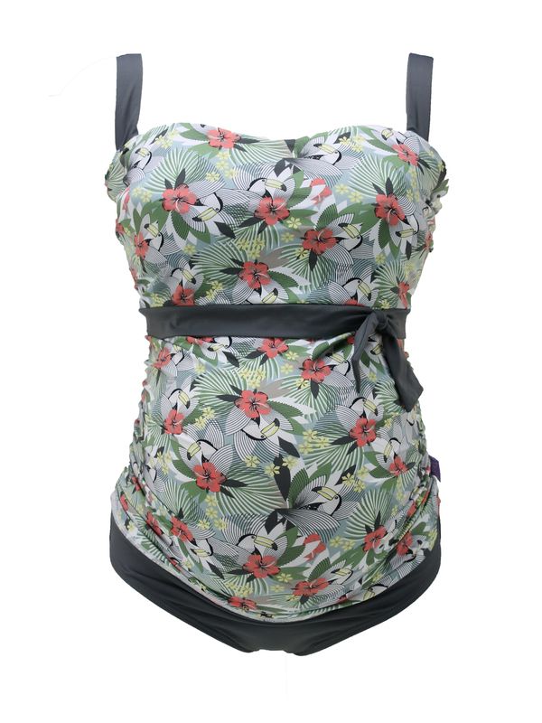 petit amour petit amour Бански костюм 'ALENA'  тъмносиво / пъстро