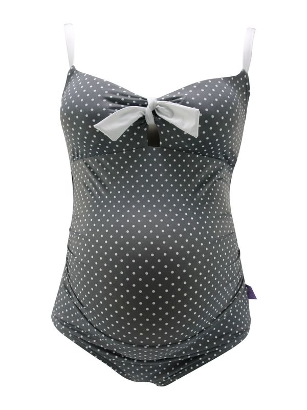 petit amour petit amour Бански костюм 'Antonie'  сиво / бяло