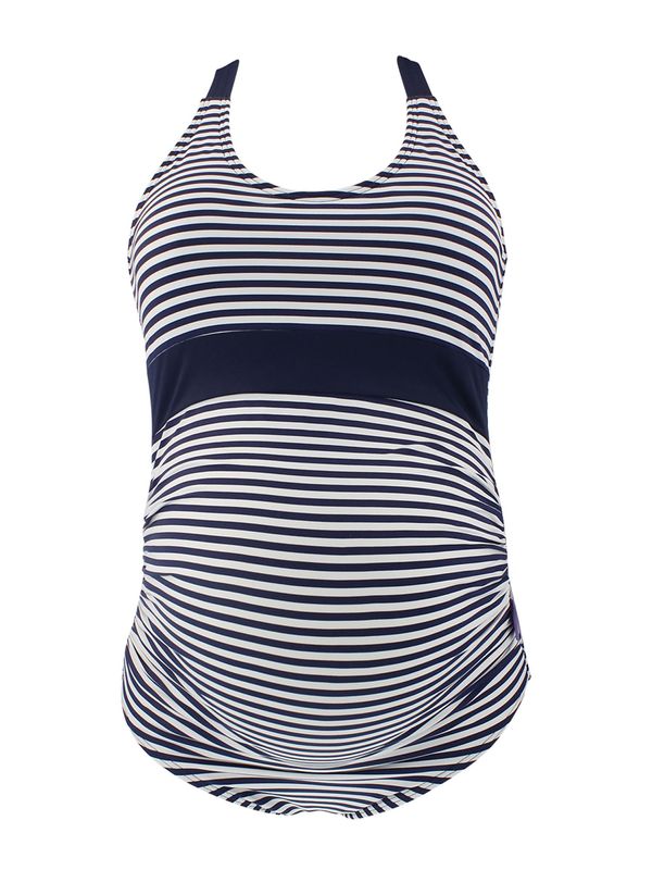 petit amour petit amour Бански костюм 'Anya'  нейви синьо / бяло