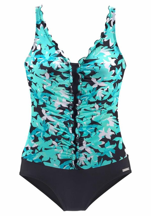 PETITE FLEUR PETITE FLEUR Бански костюм  тюркоазен / черно