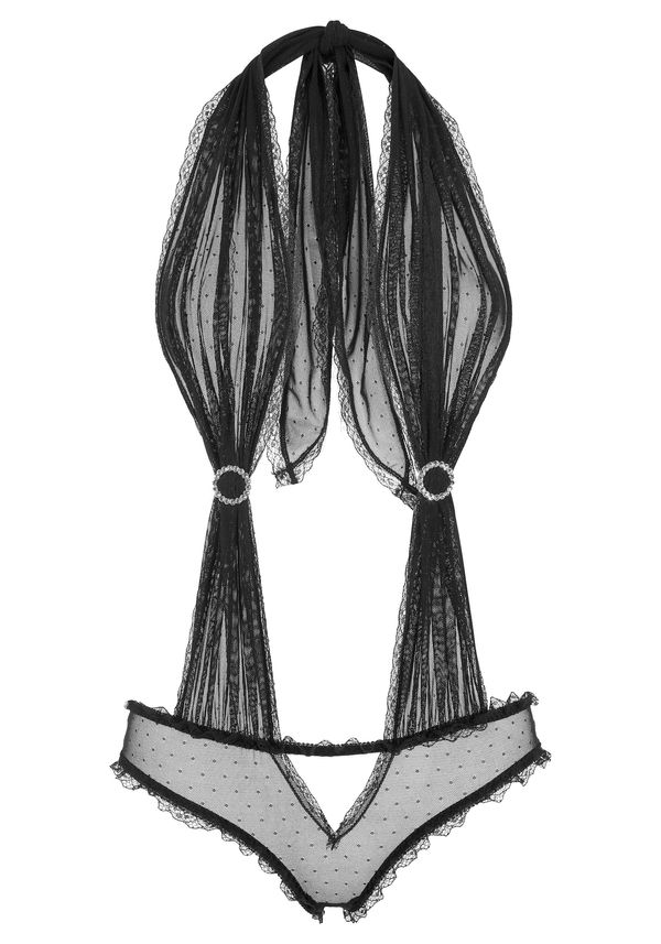 PETITE FLEUR GOLD PETITE FLEUR GOLD Боди  черно / сребърно