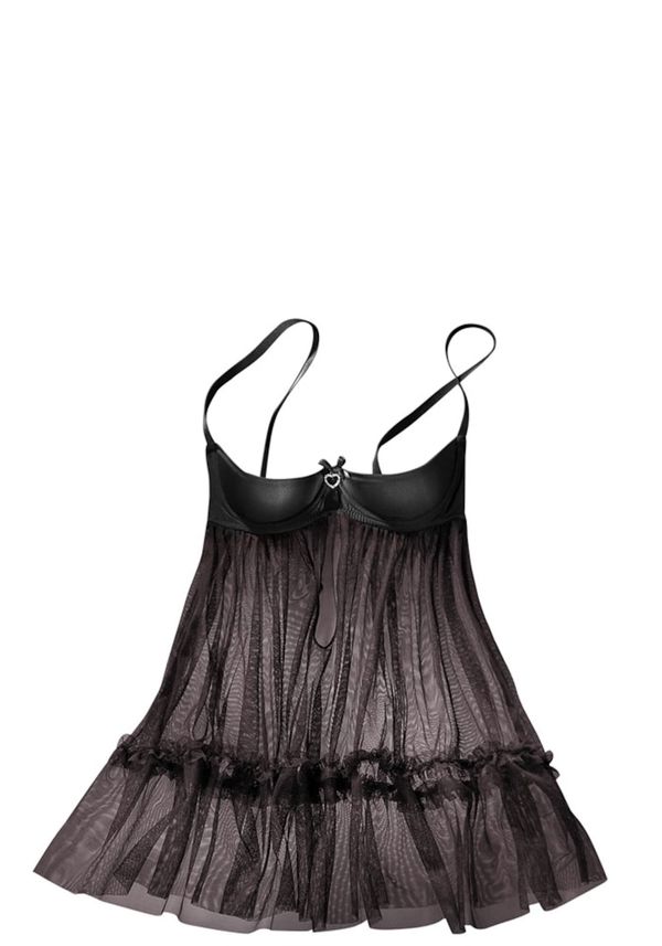 PETITE FLEUR GOLD PETITE FLEUR GOLD Пенюар  черно