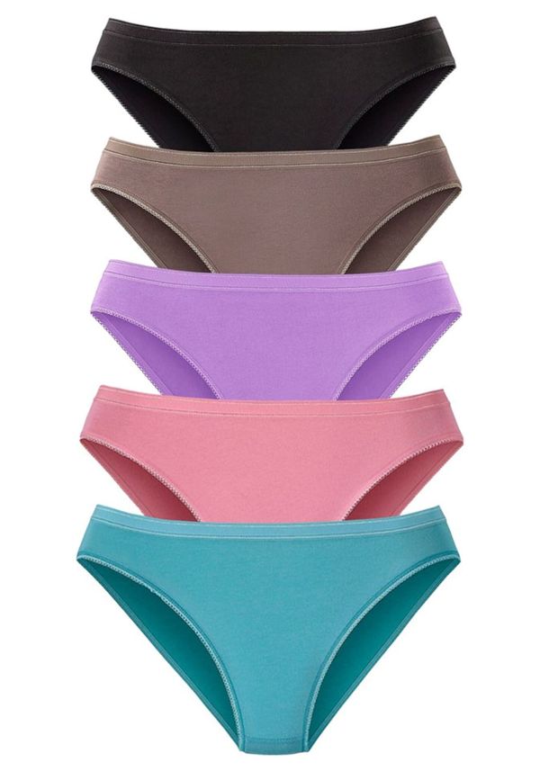 PETITE FLEUR PETITE FLEUR Слип  бежово / пастелно синьо / лилав / корал / черно