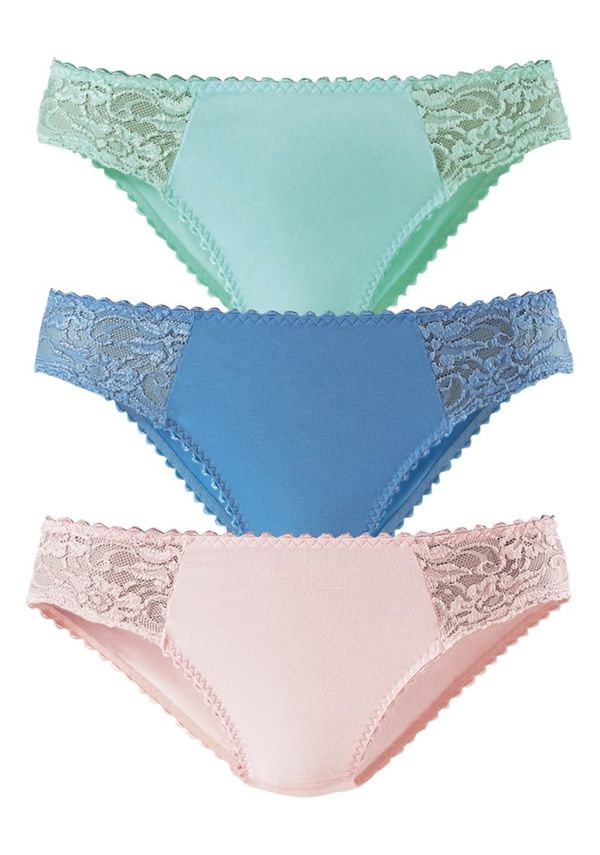 PETITE FLEUR PETITE FLEUR Слип  небесносиньо / мента / бледорозово