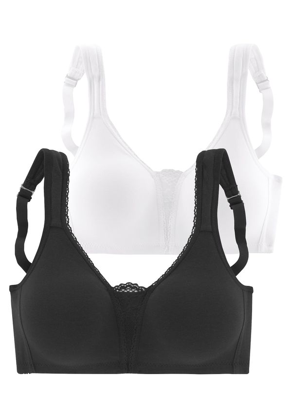 PETITE FLEUR PETITE FLEUR Сутиен  черно / бяло