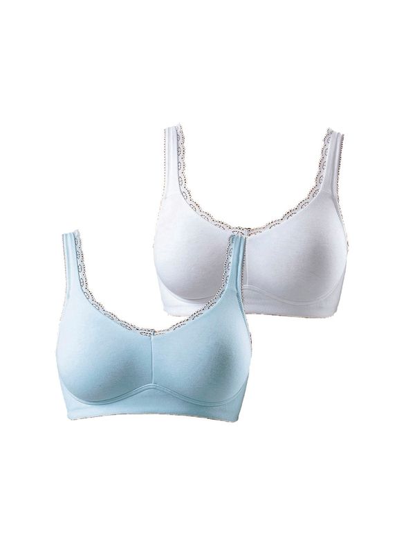 PETITE FLEUR PETITE FLEUR Сутиен  синьо / бяло