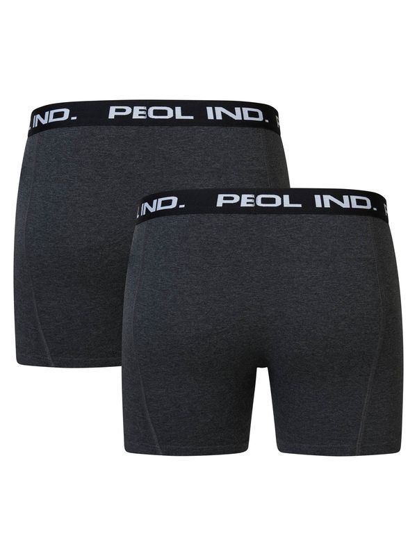 Petrol Industries Petrol Industries Боксерки  сив меланж / черно / бяло